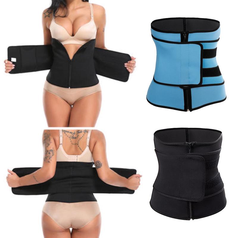 Women's Slim Body Trainer Tummy Waist Shaper Sweat Belt Shapewear