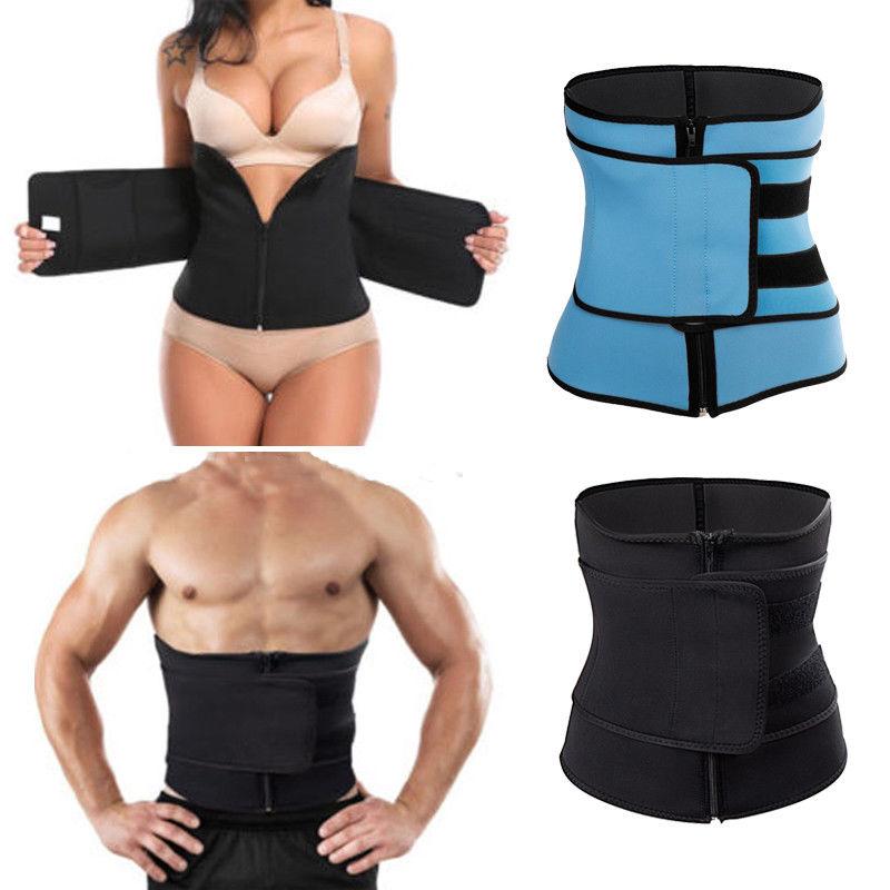 Women's Slim Body Trainer Tummy Waist Shaper Sweat Belt Shapewear