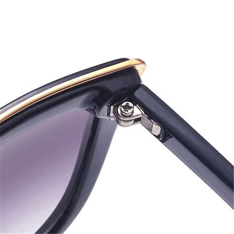  Women's Vintage Cat Eye Mirror Anti-Reflective Plastic Party Sunglasses - Women Sunglasses - DYAVOR® 