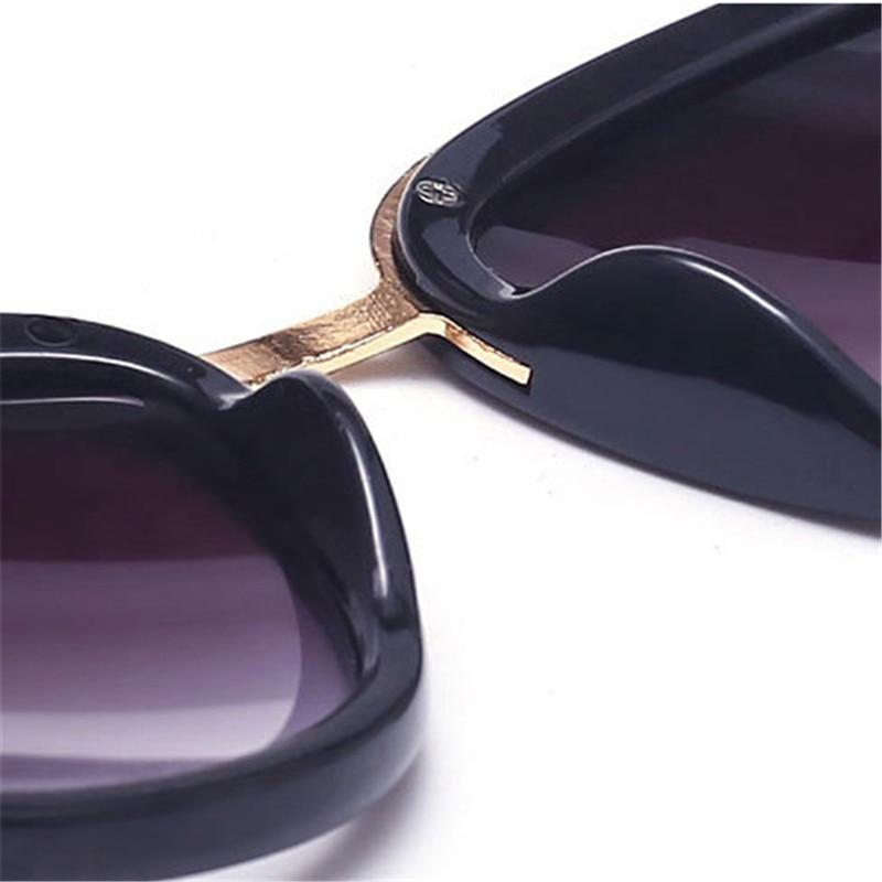  Women's Vintage Cat Eye Mirror Anti-Reflective Plastic Party Sunglasses - Women Sunglasses - DYAVOR® 