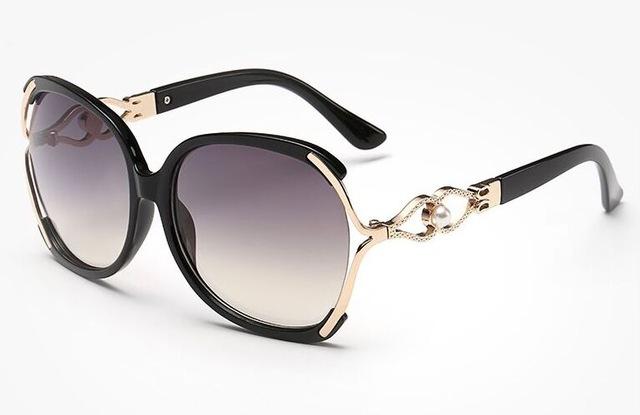  Women's Vintage Pearl Fashion Sunglasses with Gradient UV400 Lenses - Women Sunglasses - DYAVOR® 