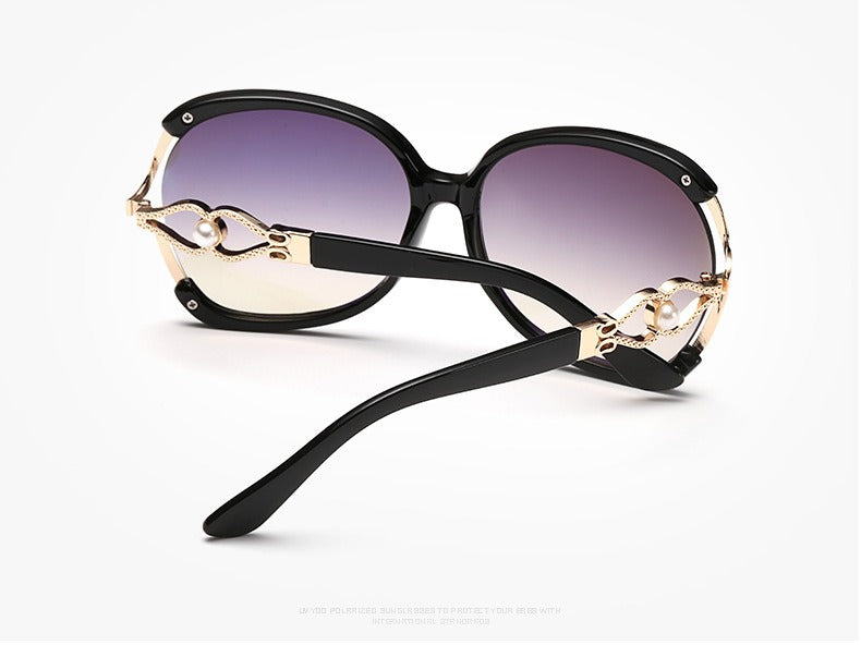  Women's Vintage Pearl Fashion Sunglasses with Gradient UV400 Lenses - Women Sunglasses - DYAVOR® 