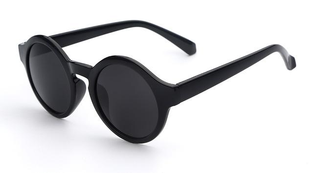  Women's Vintage Round Circle Retro Sunglasses with Acrylic Lenses - Women Sunglasses - DYAVOR® 