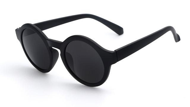  Women's Vintage Round Circle Retro Sunglasses with Acrylic Lenses - Women Sunglasses - DYAVOR® 