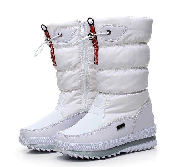  GRW Orthopedic Women Boot Fur Lined Warm Waterproof NonSlip Fashion Snow Boots -  - DYAVOR® 