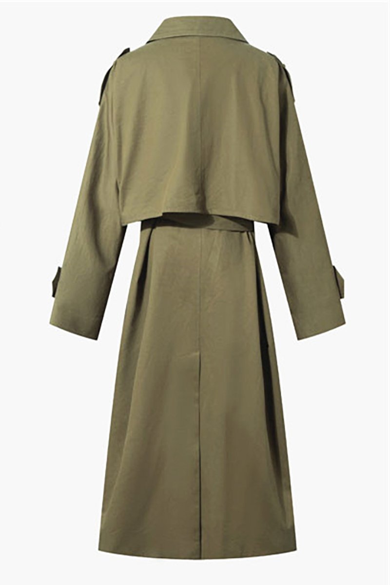  Long Trench Coat - Coats & Jackets - DYAVOR® 