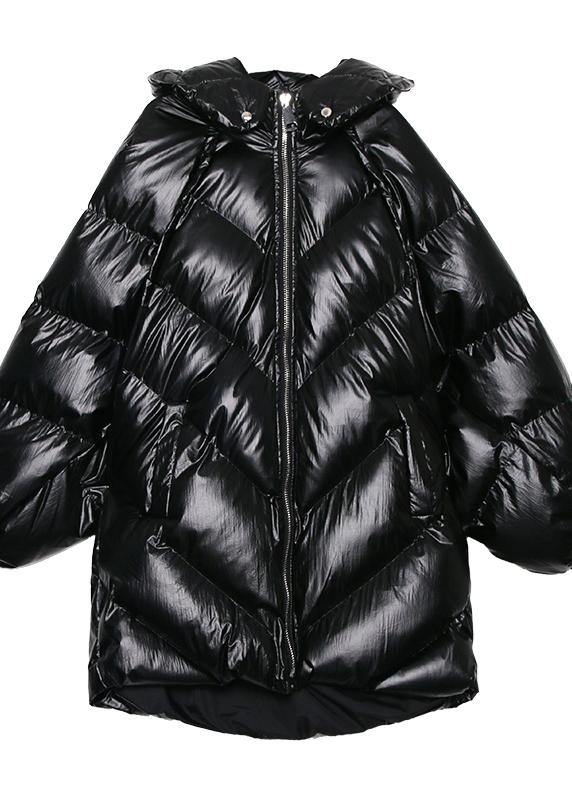  Silver Parkas for women oversized down jacket winter outwear hooded -  - DYAVOR® 