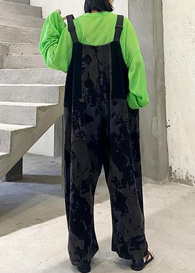  Popular overalls women's summer fashion large size loose straight tube Siamese pants -  - DYAVOR® 