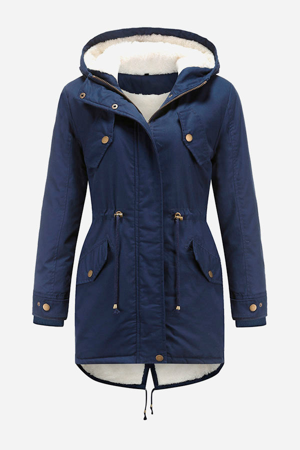  Extra Comfortable Cotton Parka Coat -  - DYAVOR® 