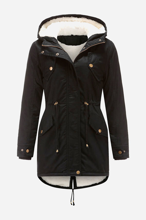  Extra Comfortable Cotton Parka Coat -  - DYAVOR® 