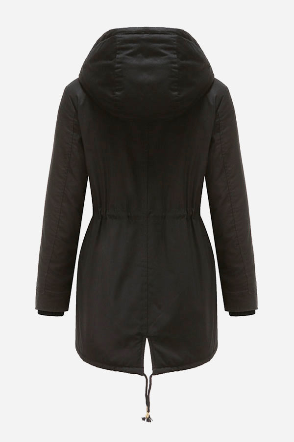  Extra Comfortable Cotton Parka Coat -  - DYAVOR® 
