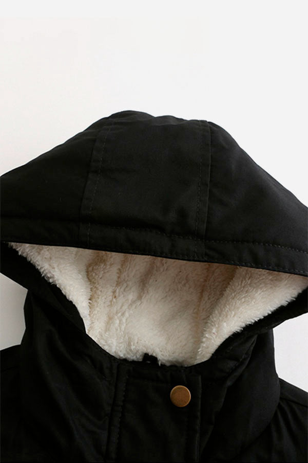  Extra Comfortable Cotton Parka Coat -  - DYAVOR® 