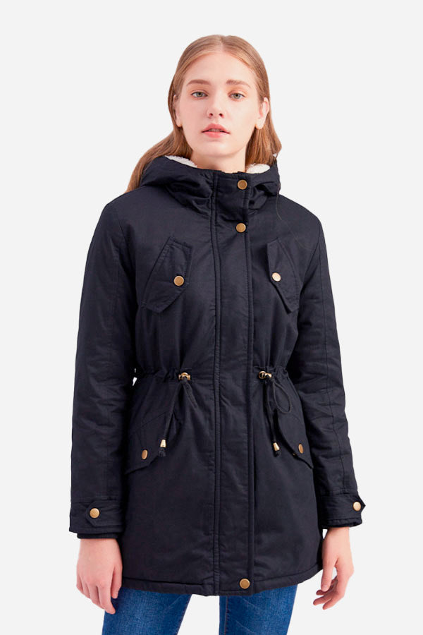  Extra Comfortable Cotton Parka Coat -  - DYAVOR® 