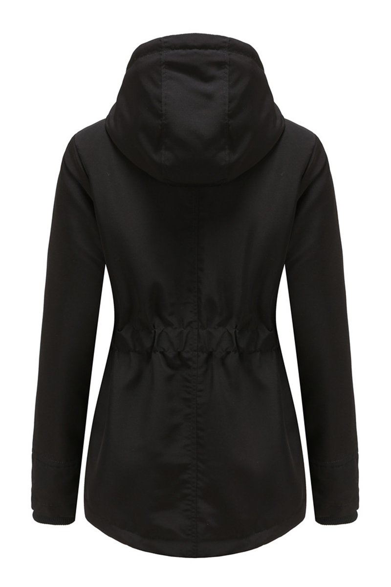  Casual Hooded Velvet Coat -  - DYAVOR® 