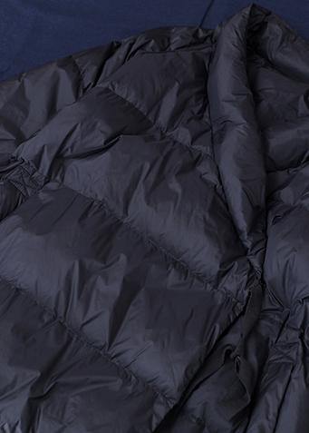  Casual oversize down jacket Winter overcoat black stand collar thick duck down coat -  - DYAVOR® 