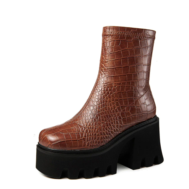  Coba Women's Autumn Winter Platform Ankle Boots - Boots - DYAVOR® 