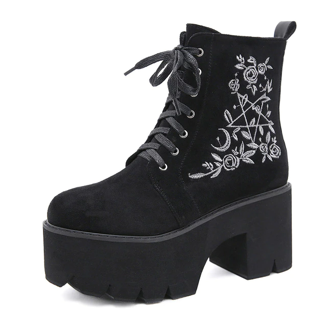  Colina Women's High Quality Platform Boots - Boots - DYAVOR® 