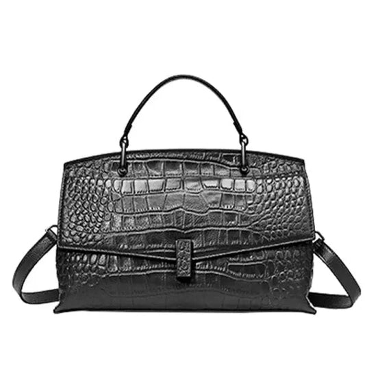  Cowhide Leather Hand & Should Tote Bag - Hand Made - DYAVOR® 