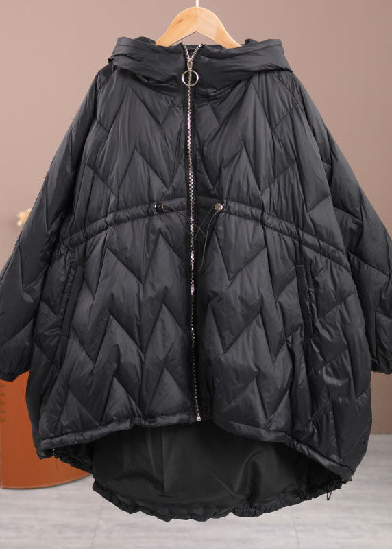  DIY Khaki Cinched Pockets Duck Down Winter down coat - Down Jackets - DYAVOR® 