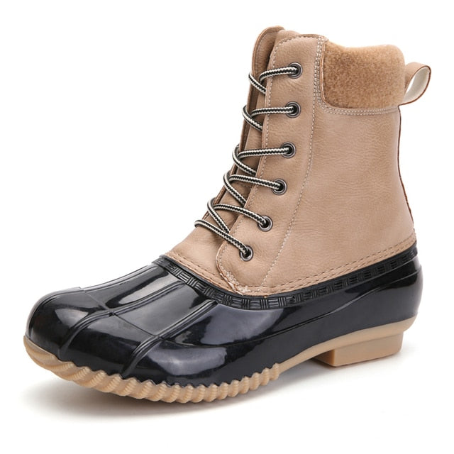  Groovywish Women Orthopedic Shoes Mid-calf Waterproof Snow Boots -  - DYAVOR® 