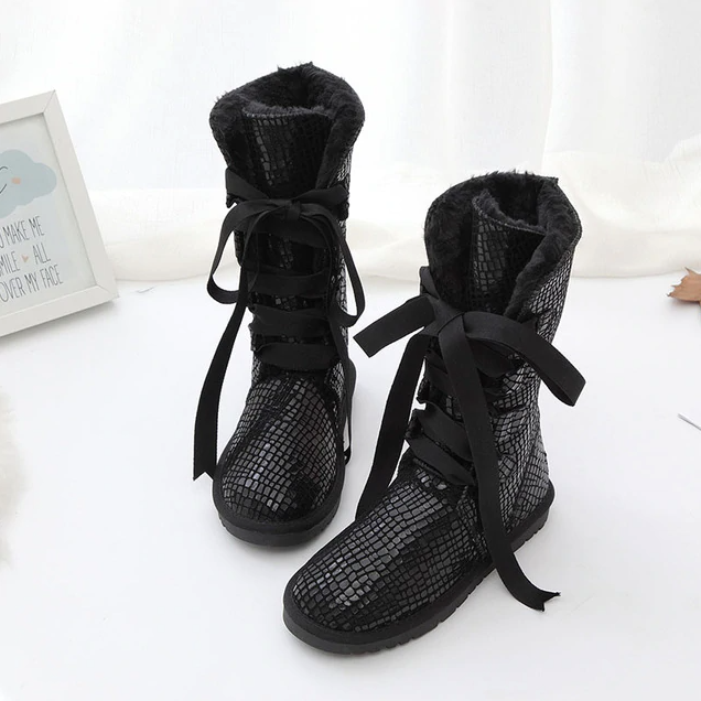  Elvia Boots Mid Calf USS - Boots - DYAVOR® 