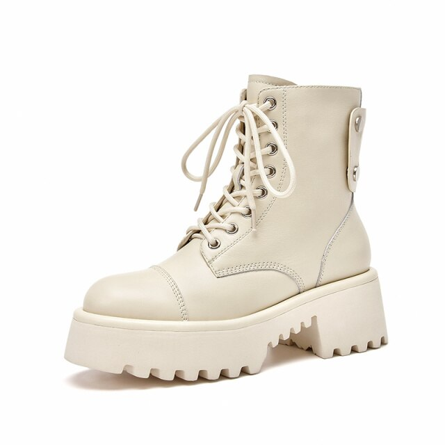  Franco Women's Platform Ankle Boots - Boots - DYAVOR® 