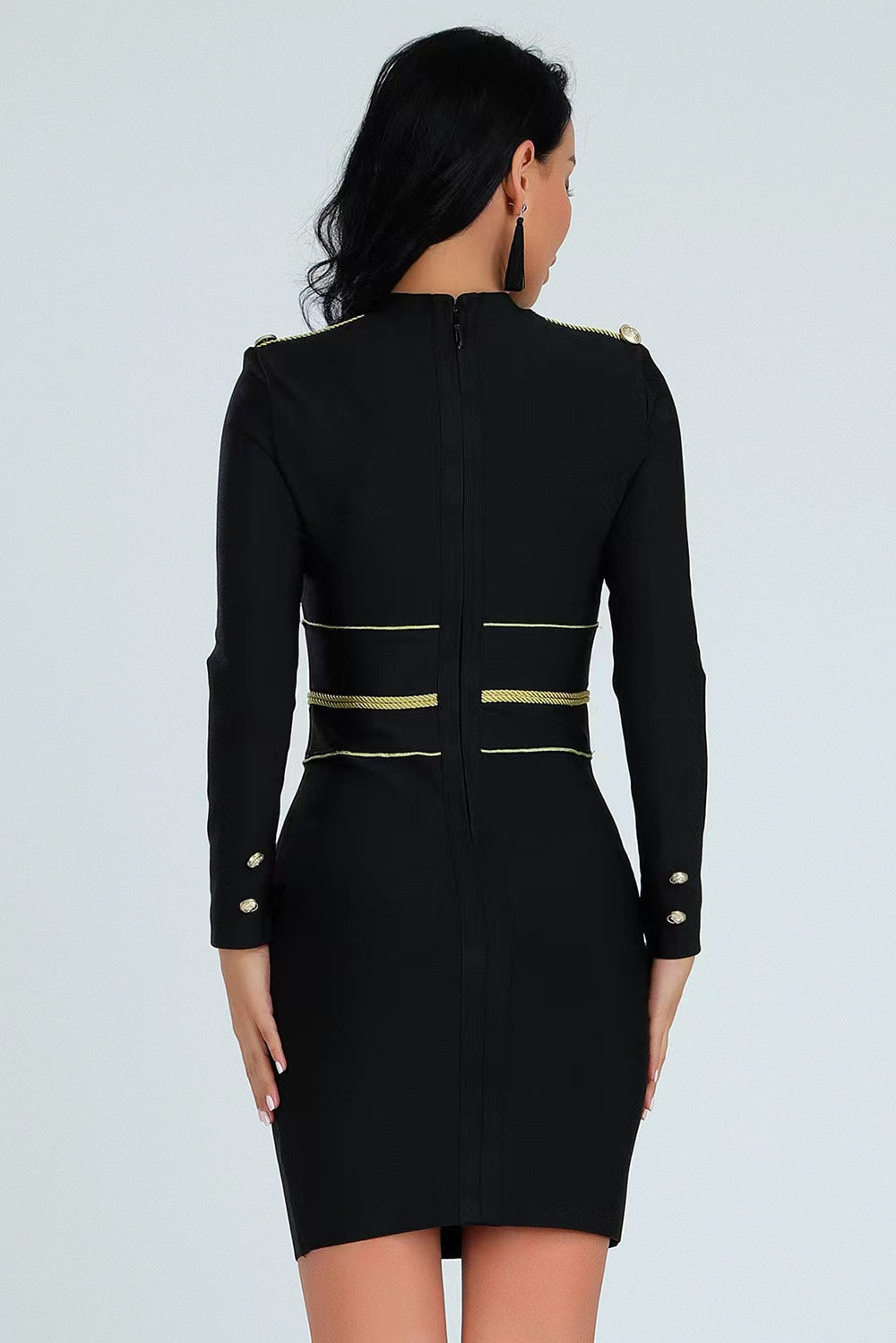  Elegant Formal Long Sleeve Dress - Dresses - DYAVOR® 