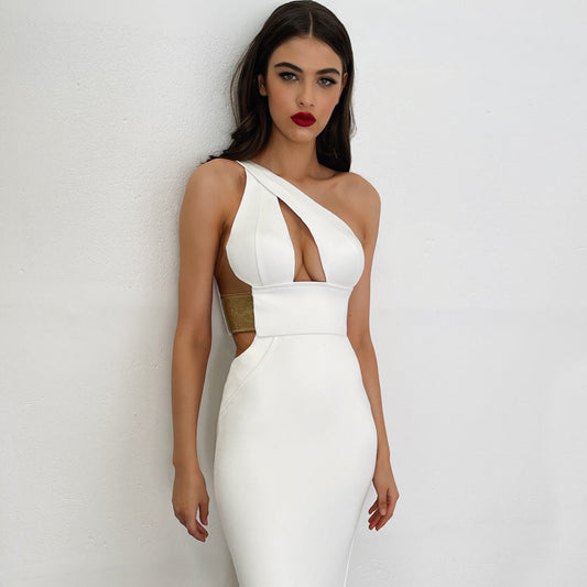  White Bandage Dress - Dresses - DYAVOR® 