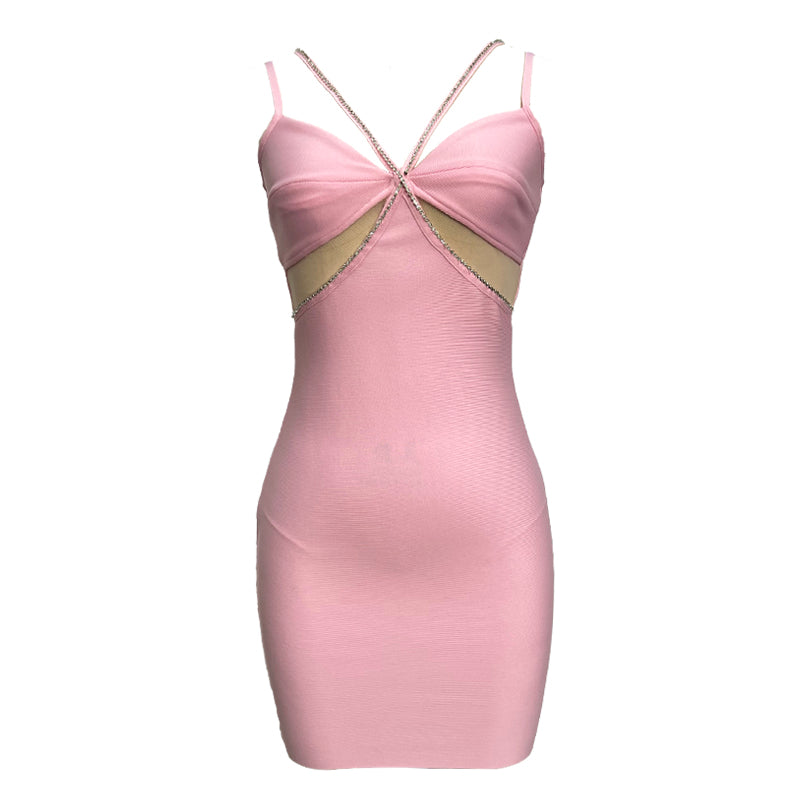  Stylish Pink Cocktail Dress - Dresses - DYAVOR® 