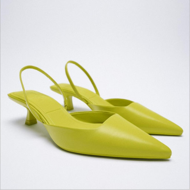  New Women's Closed Toe Red Single Shoes -  - DYAVOR® 