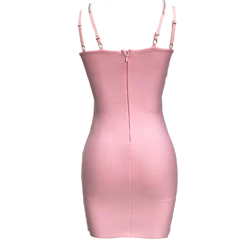  Stylish Pink Cocktail Dress - Dresses - DYAVOR® 