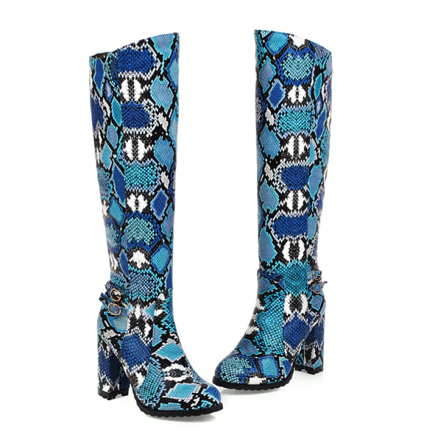  Max Women's Knee High Leather Boots - Boots - DYAVOR® 