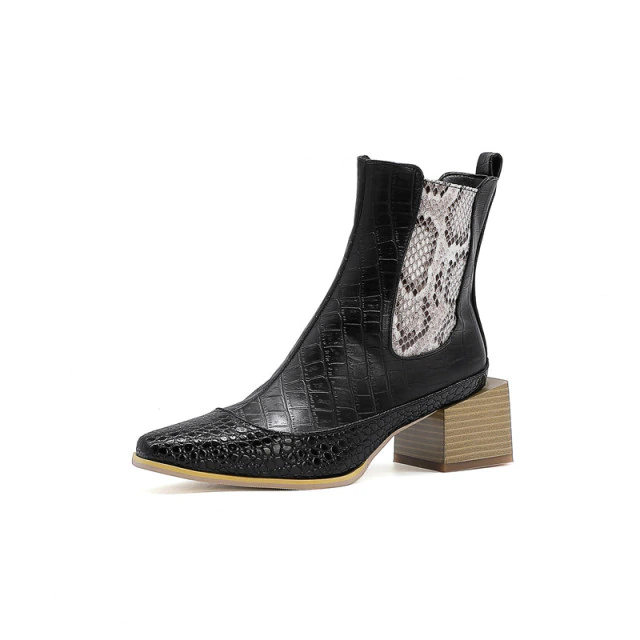  Naty Women's Fall Boots With Elastic Band Heels - Boots - DYAVOR® 