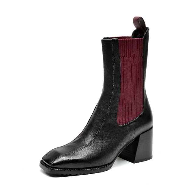  Netza Women's High Heel Boots Elastic Band - Boots - DYAVOR® 