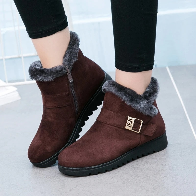  GRW Orthopedic Women Boots Super Warm Fur Lined Comfortable Winter Boots - Orthopedic Shoes - DYAVOR® 