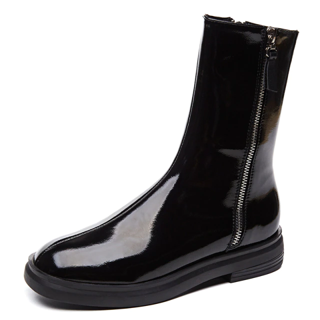  Philipa Women's Zipper Mid-Calf Boots - Boots - DYAVOR® 