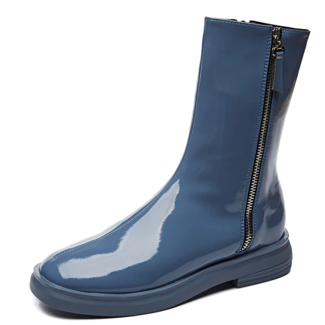  Philipa Women's Zipper Mid-Calf Boots - Boots - DYAVOR® 