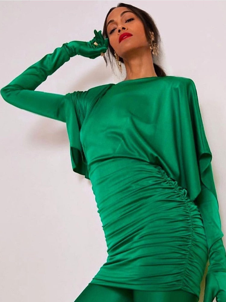  Chic Green Short Dress - Dresses - DYAVOR® 