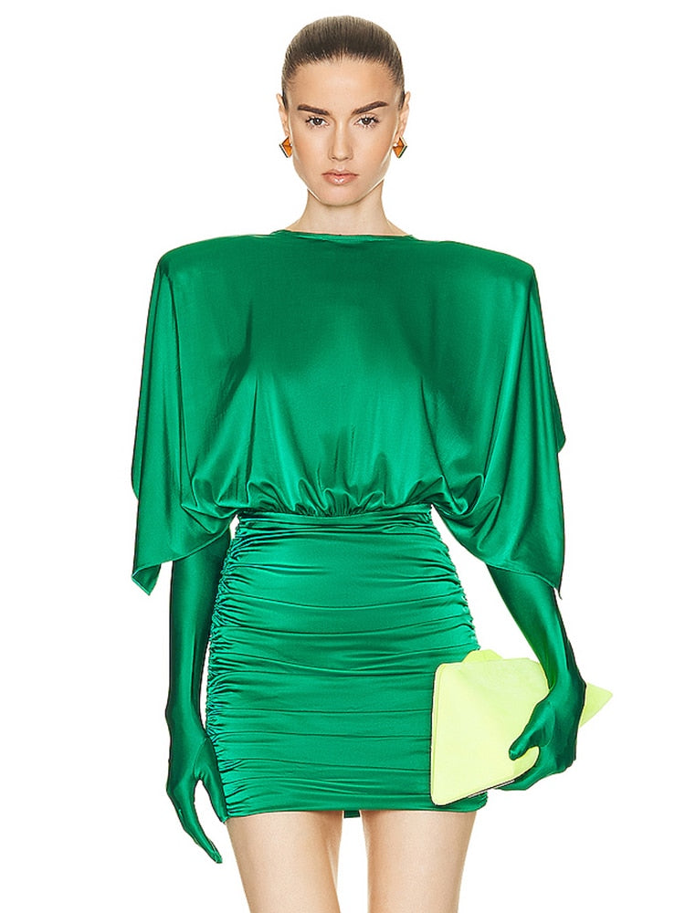  Chic Green Short Dress - Dresses - DYAVOR® 