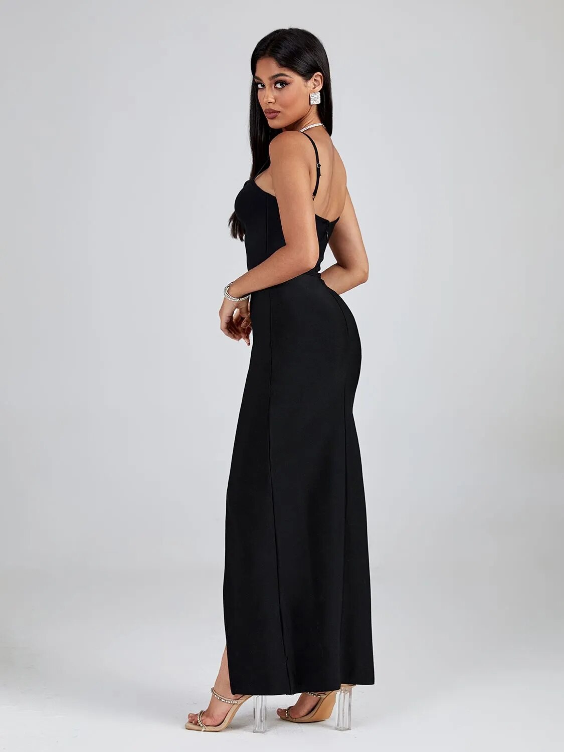  Black Bandage Bodycon Dress - Dresses - DYAVOR® 