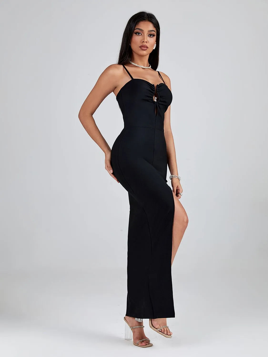  Black Bandage Bodycon Dress - Dresses - DYAVOR® 