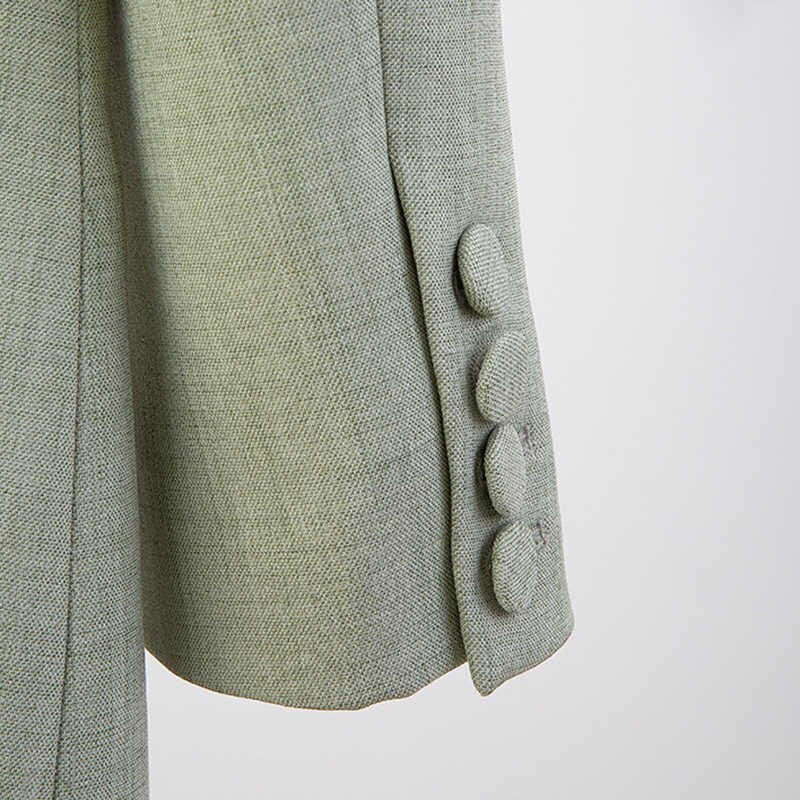  Green Backless Diamond Blazer -  - DYAVOR® 