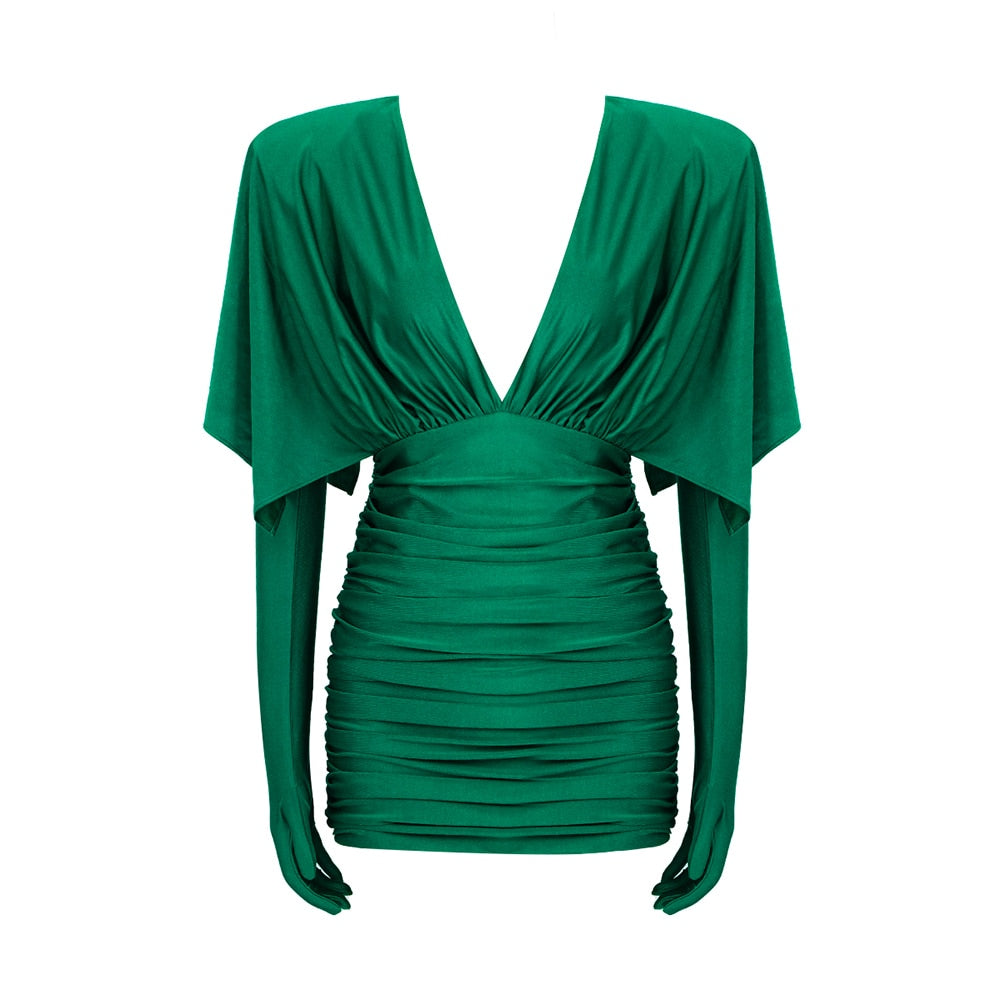  Chic Green Short Dress - Dresses - DYAVOR® 