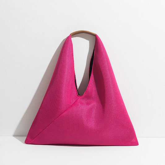  Triangle Mesh Net Women's Hobo Tote Bag - Handbags - DYAVOR® 