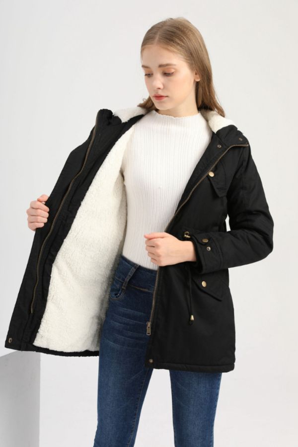  Extra Comfortable Cotton Parka Coat -  - DYAVOR® 
