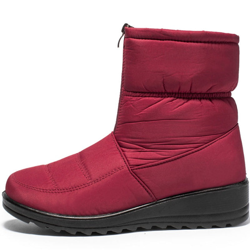 Groovywish Women Orthopedic Boots Plush Ankle Booties -  - DYAVOR® 