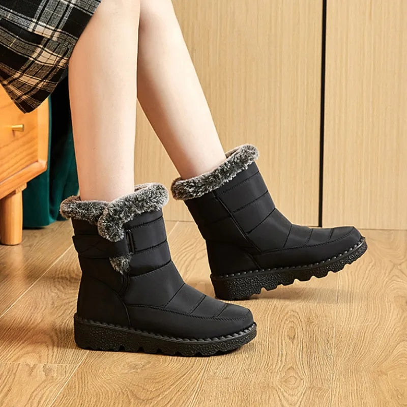  GRW Orthopedic Women Boots Arch Support Warm Waterproof High Top Boots -  - DYAVOR® 