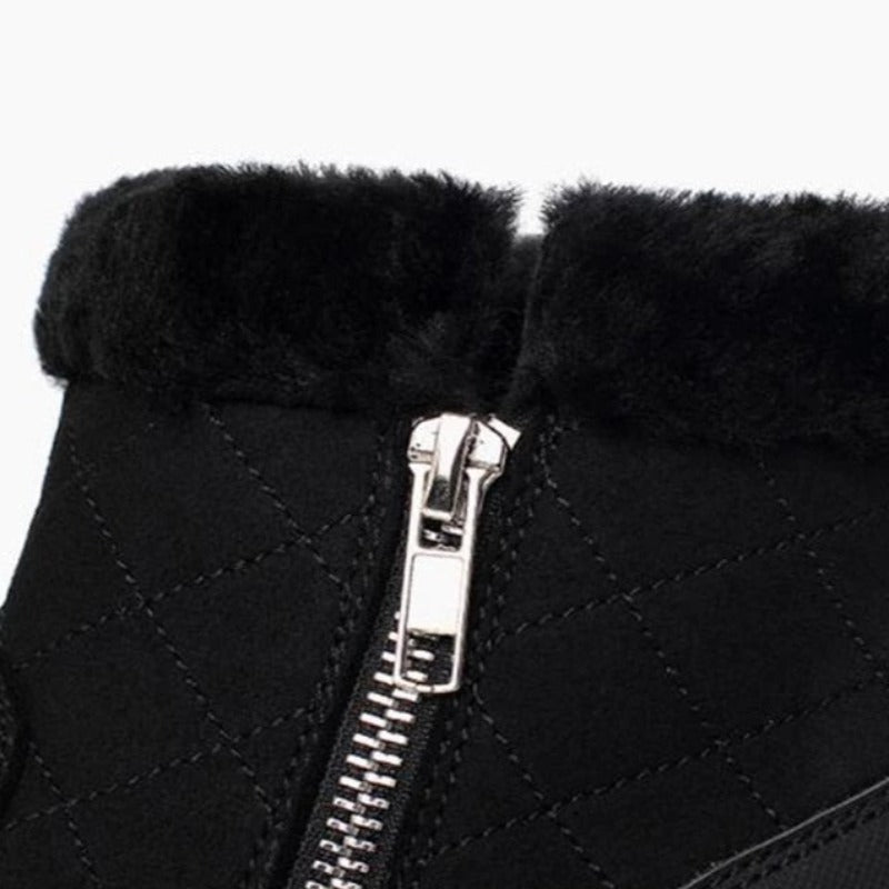  Groovywish Women Orthopedic Snow Ankle Boots Fur Warm Shoes -  - DYAVOR® 