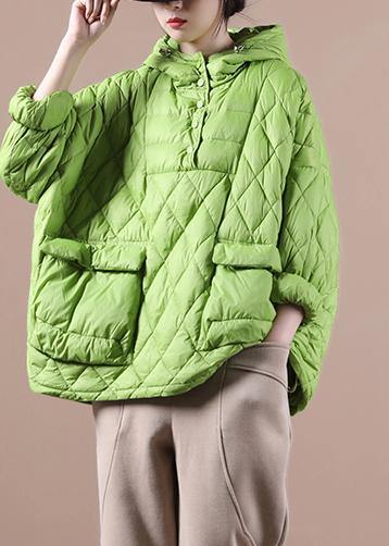  Winter Clothes 2021 Green New Women Loose Large Size Cotton Coat - Down Jackets - DYAVOR® 
