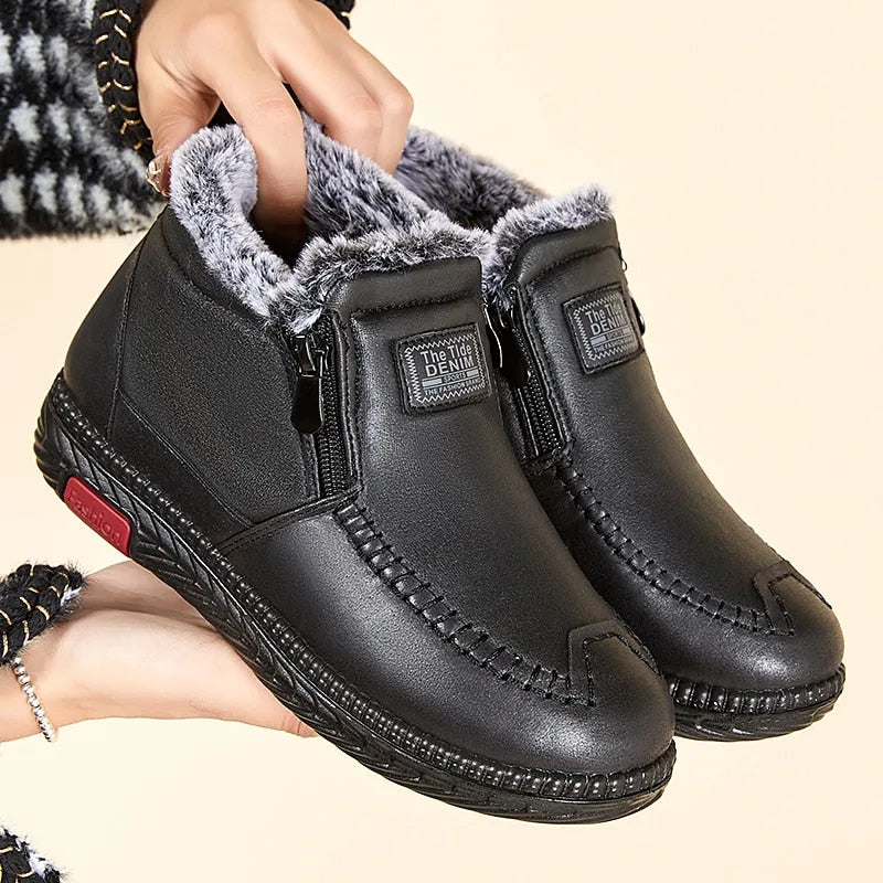  GRW Orthopedic Women Boots Arch Support Warm Waterproof Ankle Boots -  - DYAVOR® 